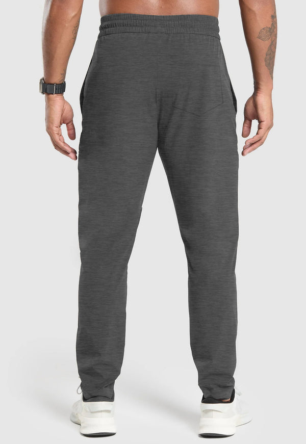 Glancedo Men Solid Slim Fit Trouser For Mens Grey
